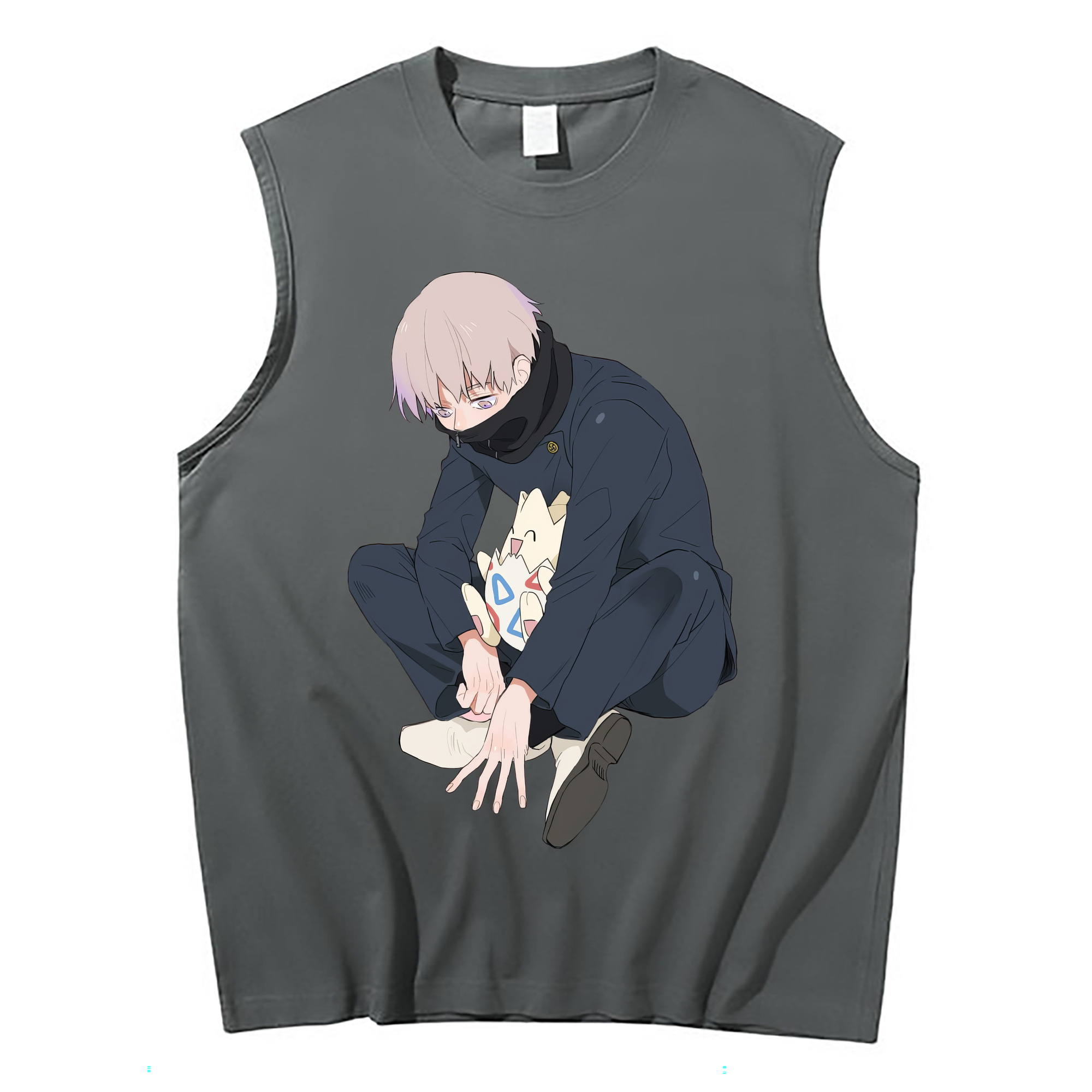 （画像用） 呪術廻戦 Jujutsu Kaisen コットン100％タンクトップ（フロントプリント）
